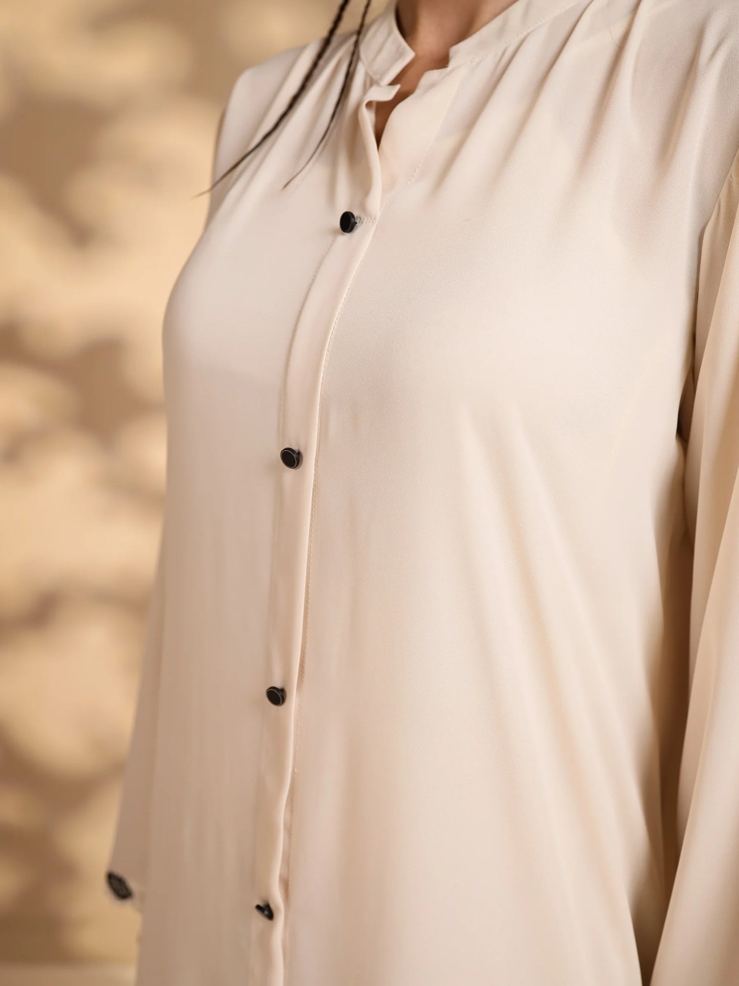 Ivory Embroidered Dress