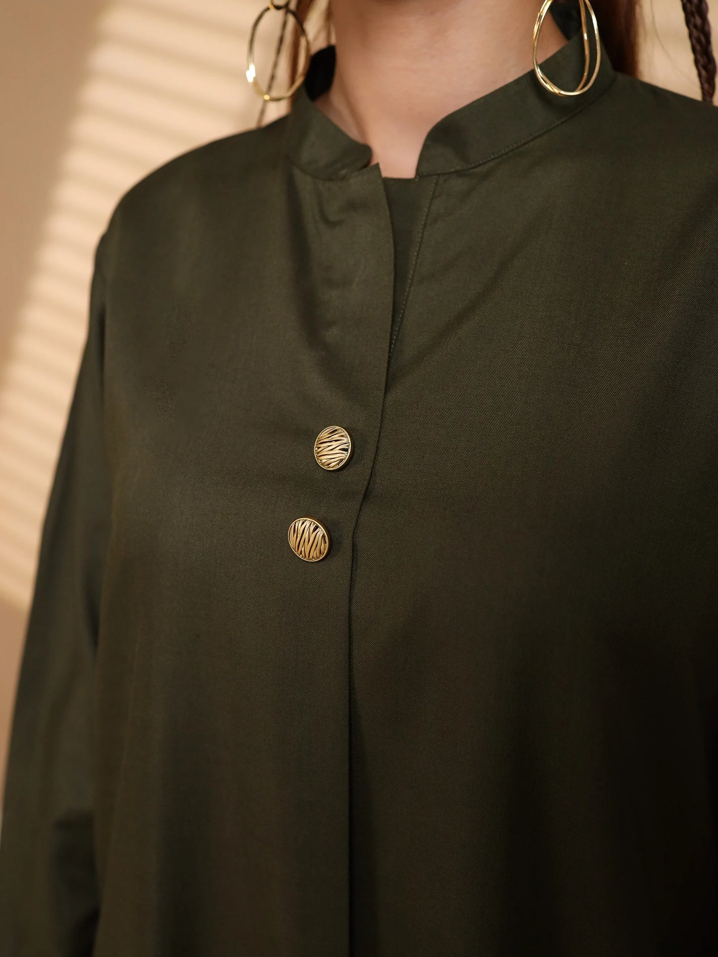 Deep Olive Green Suit